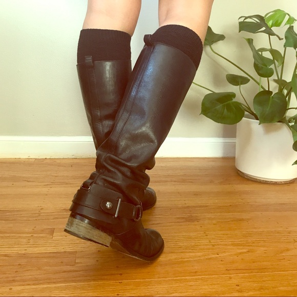 Coach Leather Riding Boots - Picture 2 of 8